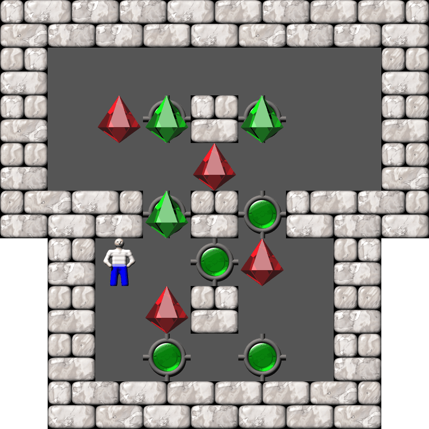 Sokoban Serg Belyaev 4 level 47